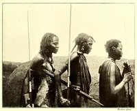 An illustration from Die Masai. Ethnographische Monographie eines ostafrikanischen Semitenvolkes (1910)