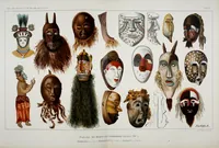 Picture 9 of 16 from Die Masken und Geheimbünde Afrikas (1898), leaf 305