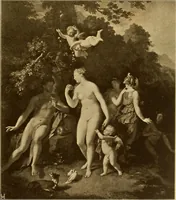 An illustration from Die Meisterwerke der Königl. Gemälde-Gallerie zu Dresden : 223 Kunstdrucke nach den Originalgemälden (1900)