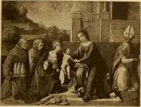 An illustration from Die Meisterwerke der Königl. Gemälde-Gallerie zu Dresden : 223 Kunstdrucke nach den Originalgemälden (1900)