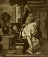 An illustration from Die Meisterwerke der Königl. Gemälde-Gallerie zu Dresden : 223 Kunstdrucke nach den Originalgemälden (1900)