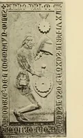 An illustration from Die mittelalterliche grabplastik in Nord-Thüringen, mit besonderer berücksichtigung der Erfurter denkmäler (1902)