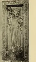 An illustration from Die mittelalterliche grabplastik in Nord-Thüringen, mit besonderer berücksichtigung der Erfurter denkmäler (1902)