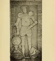 An illustration from Die mittelalterliche grabplastik in Nord-Thüringen, mit besonderer berücksichtigung der Erfurter denkmäler (1902)