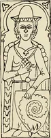 An illustration from Die mittelalterliche grabplastik in Nord-Thüringen, mit besonderer berücksichtigung der Erfurter denkmäler (1902)