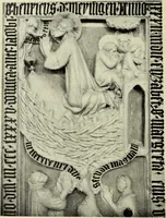 An illustration from Die mittelalterliche grabplastik in Nord-Thüringen, mit besonderer berücksichtigung der Erfurter denkmäler (1902)