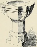 An illustration from Die mitteralterlichen Taufsteine der Provinz Schleswig-Holstein (1904)