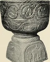 An illustration from Die mitteralterlichen Taufsteine der Provinz Schleswig-Holstein (1904)