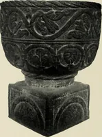An illustration from Die mitteralterlichen Taufsteine der Provinz Schleswig-Holstein (1904)