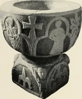 An illustration from Die mitteralterlichen Taufsteine der Provinz Schleswig-Holstein (1904)
