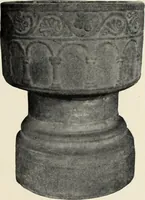 An illustration from Die mitteralterlichen Taufsteine der Provinz Schleswig-Holstein (1904)