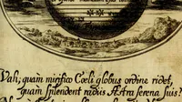 An illustration from Die mit teutschen Saiten überzogene, heilige Kron-Harffe, oder, Verfassung des gantzen Psalter Davids in teutsche Reim-Gebände : vermittelst sonderbarer darzu mit dem basso continuo, neu-verfertigter Kunst-Melodeyen ... (1680)