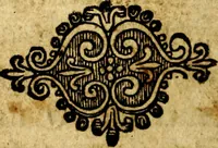 An illustration from Die mit teutschen Saiten überzogene, heilige Kron-Harffe, oder, Verfassung des gantzen Psalter Davids in teutsche Reim-Gebände : vermittelst sonderbarer darzu mit dem basso continuo, neu-verfertigter Kunst-Melodeyen ... (1680)