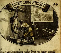 Picture 105 of 319 from Die mit teutschen Saiten überzogene, heilige Kron-Harffe, oder, Verfassung des gantzen Psalter Davids in teutsche Reim-Gebände : vermittelst sonderbarer darzu mit dem basso continuo, neu-verfertigter Kunst-Melodeyen ... (1680), leaf 264