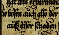 An illustration from Die mit teutschen Saiten überzogene, heilige Kron-Harffe, oder, Verfassung des gantzen Psalter Davids in teutsche Reim-Gebände : vermittelst sonderbarer darzu mit dem basso continuo, neu-verfertigter Kunst-Melodeyen ... (1680)