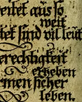 Picture 173 of 319 from Die mit teutschen Saiten überzogene, heilige Kron-Harffe, oder, Verfassung des gantzen Psalter Davids in teutsche Reim-Gebände : vermittelst sonderbarer darzu mit dem basso continuo, neu-verfertigter Kunst-Melodeyen ... (1680), leaf 415
