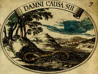 Picture 19 of 319 from Die mit teutschen Saiten überzogene, heilige Kron-Harffe, oder, Verfassung des gantzen Psalter Davids in teutsche Reim-Gebände : vermittelst sonderbarer darzu mit dem basso continuo, neu-verfertigter Kunst-Melodeyen ... (1680), leaf 52