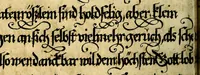 An illustration from Die mit teutschen Saiten überzogene, heilige Kron-Harffe, oder, Verfassung des gantzen Psalter Davids in teutsche Reim-Gebände : vermittelst sonderbarer darzu mit dem basso continuo, neu-verfertigter Kunst-Melodeyen ... (1680)