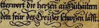 An illustration from Die mit teutschen Saiten überzogene, heilige Kron-Harffe, oder, Verfassung des gantzen Psalter Davids in teutsche Reim-Gebände : vermittelst sonderbarer darzu mit dem basso continuo, neu-verfertigter Kunst-Melodeyen ... (1680)