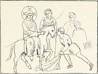 An illustration from Die Mosaiken der Christlichen Ära. 1. t: Die Wandmosaiken von Ravenna (1905)