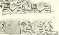 An illustration from Die Ornamente der Hakim- und Ashar-Moschee; Materialien zur Geschichte der älteren Kunst des Islam (1912)