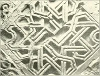 An illustration from Die Ornamente der Hakim- und Ashar-Moschee; Materialien zur Geschichte der älteren Kunst des Islam (1912)