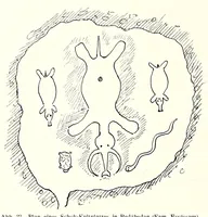 An illustration from Die Pangwe; völkerkundliche Monographie eines westafrikanischen Negerstammes; Ergebnisse der Lübecker Pangwe-expedition 1907-1909 und früherer Forschungen 1904-1907 (1913)