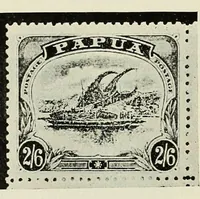 An illustration from Die Postwertzeichen von Papua (1912)