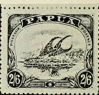Picture 10 of 12 from Die Postwertzeichen von Papua (1912), leaf 28