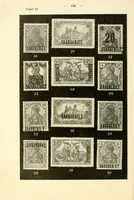 An illustration from Die Postwertzeichen des Saargebietes, Saarkatalog (1922)