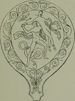 An illustration from Die praenestinischen Spiegel, ein Beitrag zur italischen Kunst- und Kulturgeschichte (1912)