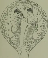 An illustration from Die praenestinischen Spiegel, ein Beitrag zur italischen Kunst- und Kulturgeschichte (1912)