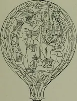An illustration from Die praenestinischen Spiegel, ein Beitrag zur italischen Kunst- und Kulturgeschichte (1912)