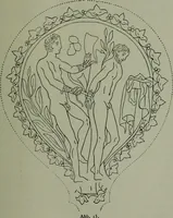 An illustration from Die praenestinischen Spiegel, ein Beitrag zur italischen Kunst- und Kulturgeschichte (1912)