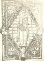 An illustration from Die Regensburger Buchmalerei des X. und XI. Jahrhunderts, Studien zur Geschichte der deutschen Malerei des frühen Mittelalters (1901)