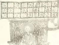 An illustration from Die Regensburger Buchmalerei des X. und XI. Jahrhunderts, Studien zur Geschichte der deutschen Malerei des frühen Mittelalters (1901)