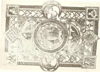 An illustration from Die Regensburger Buchmalerei des X. und XI. Jahrhunderts, Studien zur Geschichte der deutschen Malerei des frühen Mittelalters (1901)