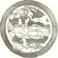 An illustration from Die Regensburger Buchmalerei des X. und XI. Jahrhunderts, Studien zur Geschichte der deutschen Malerei des frühen Mittelalters (1901)