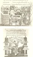 An illustration from Die Regensburger Buchmalerei des X. und XI. Jahrhunderts, Studien zur Geschichte der deutschen Malerei des frühen Mittelalters (1901)