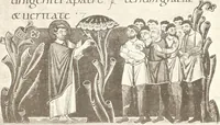 Picture 57 of 94 from Die Regensburger Buchmalerei des X. und XI. Jahrhunderts, Studien zur Geschichte der deutschen Malerei des frühen Mittelalters (1901), leaf 288