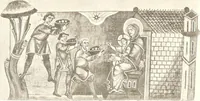An illustration from Die Regensburger Buchmalerei des X. und XI. Jahrhunderts, Studien zur Geschichte der deutschen Malerei des frühen Mittelalters (1901)