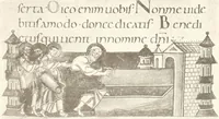 An illustration from Die Regensburger Buchmalerei des X. und XI. Jahrhunderts, Studien zur Geschichte der deutschen Malerei des frühen Mittelalters (1901)