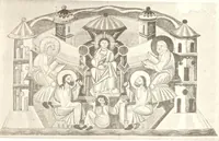 Picture 61 of 94 from Die Regensburger Buchmalerei des X. und XI. Jahrhunderts, Studien zur Geschichte der deutschen Malerei des frühen Mittelalters (1901), leaf 290
