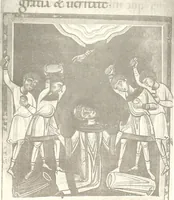An illustration from Die Regensburger Buchmalerei des X. und XI. Jahrhunderts, Studien zur Geschichte der deutschen Malerei des frühen Mittelalters (1901)