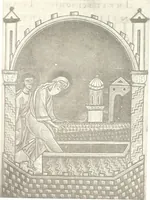 An illustration from Die Regensburger Buchmalerei des X. und XI. Jahrhunderts, Studien zur Geschichte der deutschen Malerei des frühen Mittelalters (1901)