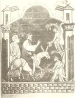 An illustration from Die Regensburger Buchmalerei des X. und XI. Jahrhunderts, Studien zur Geschichte der deutschen Malerei des frühen Mittelalters (1901)