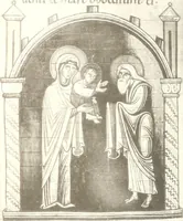 An illustration from Die Regensburger Buchmalerei des X. und XI. Jahrhunderts, Studien zur Geschichte der deutschen Malerei des frühen Mittelalters (1901)