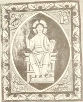 An illustration from Die Regensburger Buchmalerei des X. und XI. Jahrhunderts, Studien zur Geschichte der deutschen Malerei des frühen Mittelalters (1901)