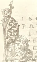An illustration from Die Regensburger Buchmalerei des X. und XI. Jahrhunderts, Studien zur Geschichte der deutschen Malerei des frühen Mittelalters (1901)