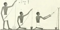 An illustration from Die Reliefs und Malereien des mittleren Reiches (VII.-XVII. Dynastie, ca. 2475-1580 v. Chr.) : Material zur agyptischen Kulturgeschichte (1922)